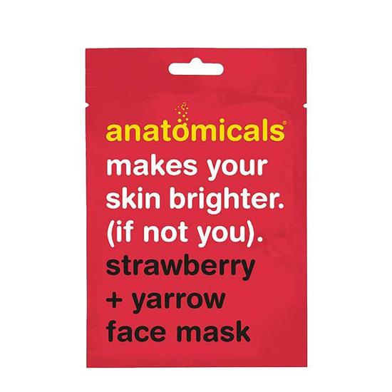 Anatomicals Makes Your Skin Brighter Strawberry & Yarrow Face Mask