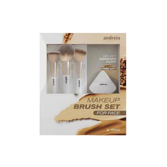Andreia Professional Makeup Brush Set For Face