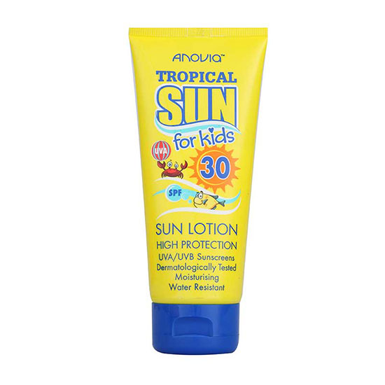 Anovia Tropical Sun Kids Sun Lotion SPF30 65ml