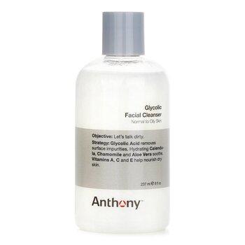 Anthony Logistics For Men Glycolic Facial Cleanser For Normal/Oily Skin 237ml