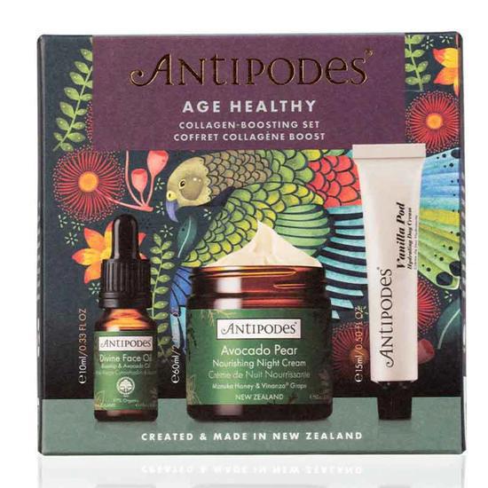 Antipodes Age Healthy Gift Set Face Oil + Day Cream + Night Cream
