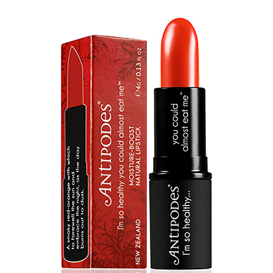 Antipodes Lipstick Ruby Bay Rouge West Coast Sunset