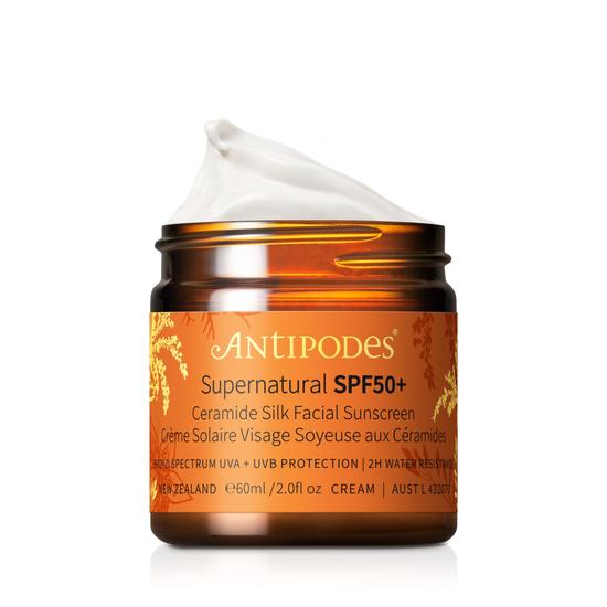 Antipodes Supernatural SPF 50 Facial Sunscreen 60ml