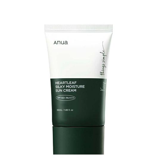 ANUA Heartleaf Silky Moisturiser Sunscreen