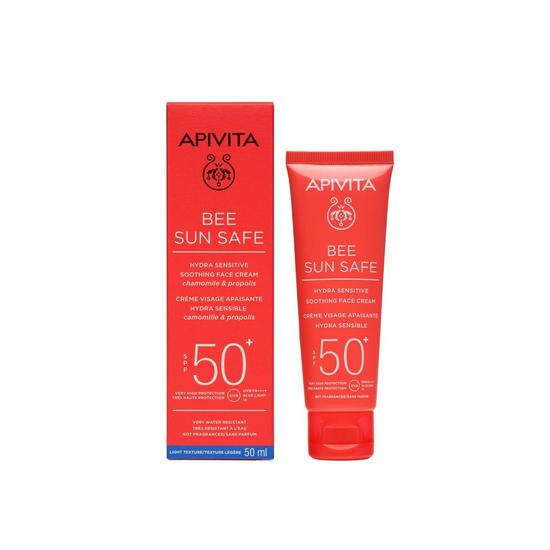 APIVITA Bee Sun Safe Hydra Sensitive Soothing Face Cream SPF 50+ 50ml