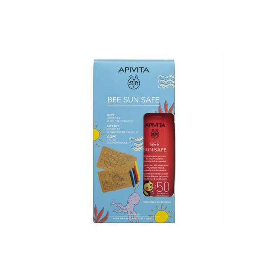 APIVITA Bee Sun Safe Hydra Sun Kids Lotion Spray SPF 50 Set