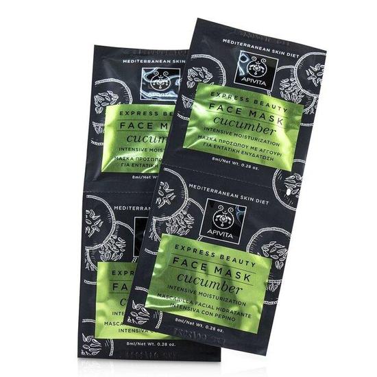 APIVITA Express Beauty Face Mask With Cucumber Intensive Moisturization