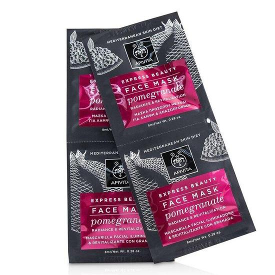 APIVITA Express Beauty Face Mask With Pomegranate Radiance & Revitalization