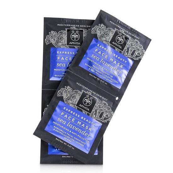 APIVITA Express Beauty Face Mask With Sea Lavender Moisturising & Anti-Pollution