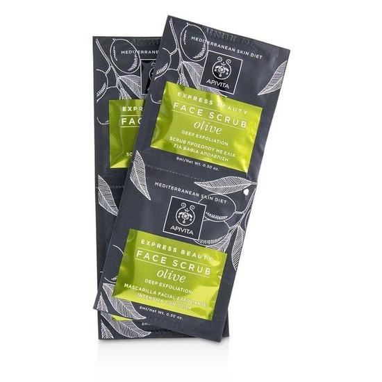 APIVITA Express Beauty Face Scrub With Olive Deep Exfoliation
