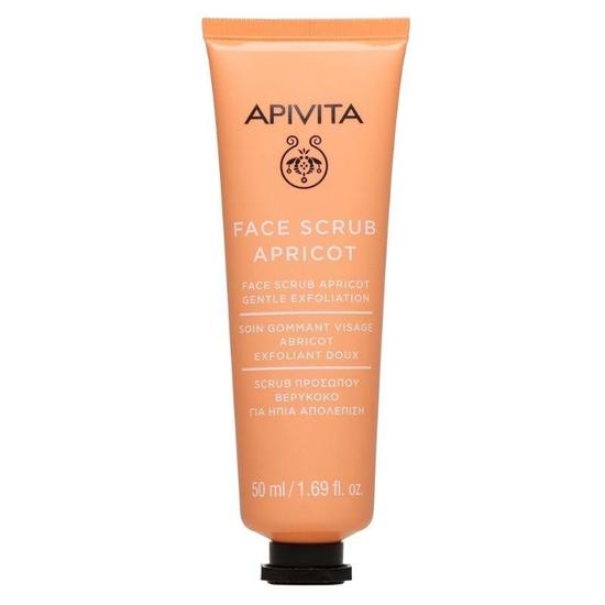 APIVITA Face Scrub Apricot For Gentle Exfoliation 50ml