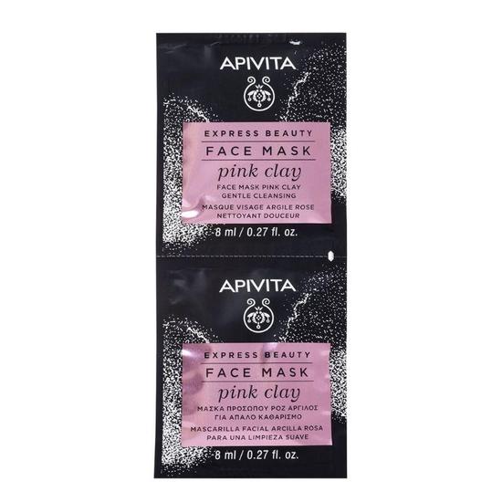 APIVITA Gentle Cleansing Face Mask Pink Clay