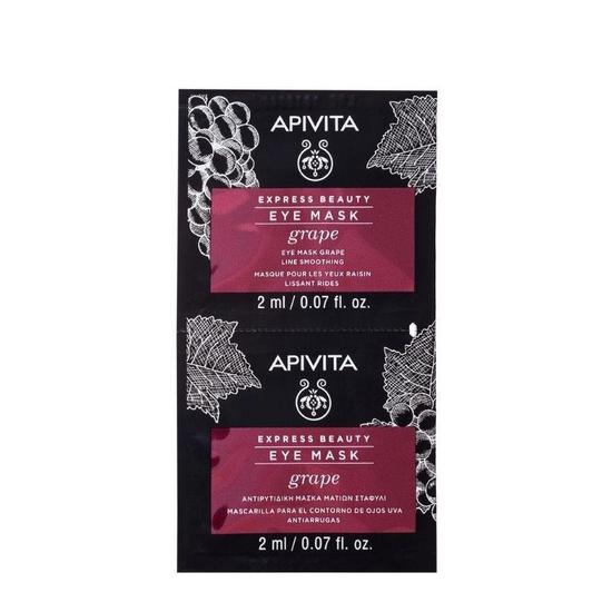 APIVITA Grape Line Smoothing Eye Mask 2x2ml