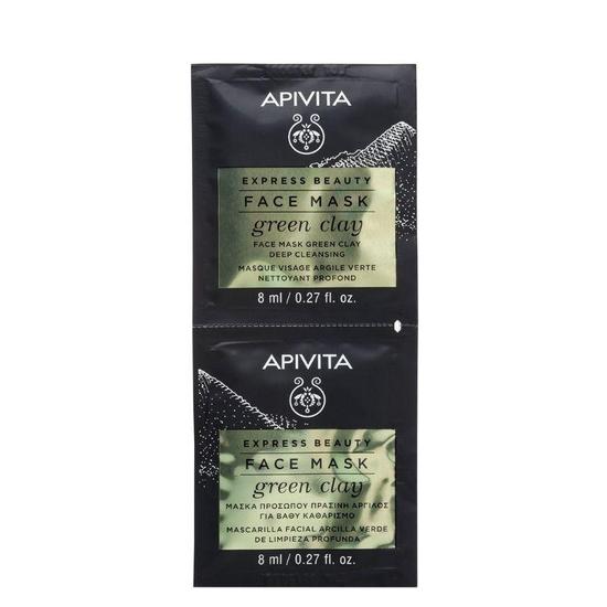 APIVITA Green Clay Deep Cleansing Face Mask