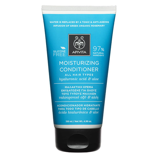 APIVITA Holistic Hair Care Moisturising Conditioner For All Hair Types Hyaluronic Acid & Aloe