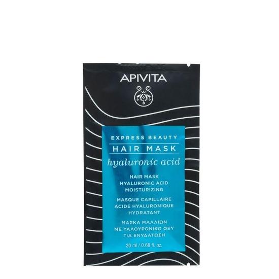 APIVITA Moisturising Hair Mask Hyaluronic Acid 20ml