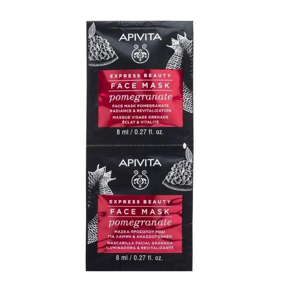 APIVITA Radiance & Revitalization Face Mask Pomegranate 2x8ml