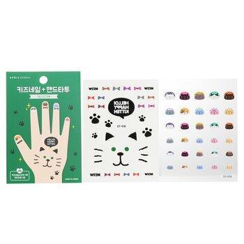 April Korea April Nail + Hand Tattoo ST-01K