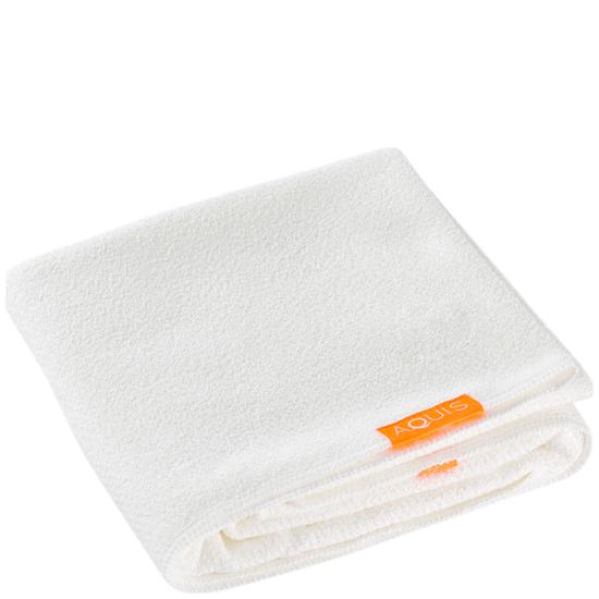 Aquis Lisse Luxe Hair Towel White