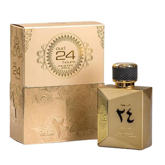 Ard Al Zaafaran Oud 24 Hours Majestic Gold Eau De Parfum By Ard Al Zaafaran 100ml