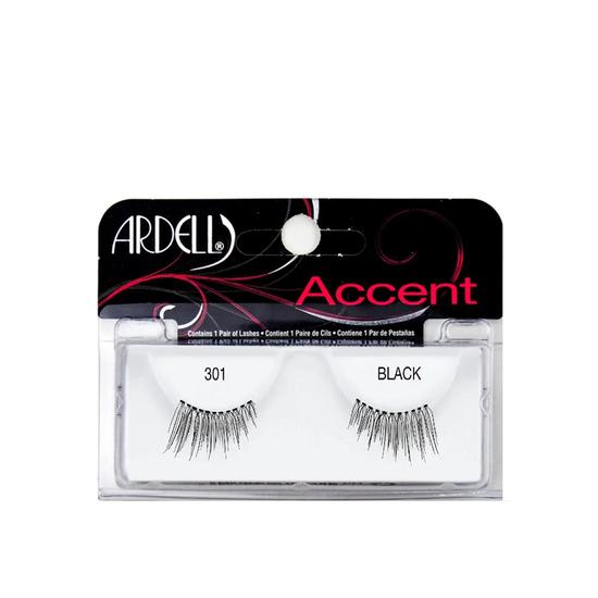 Ardell Accent Lashes 301 Black Pair x1