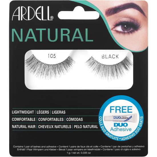 Ardell Natural Lashes Black 105