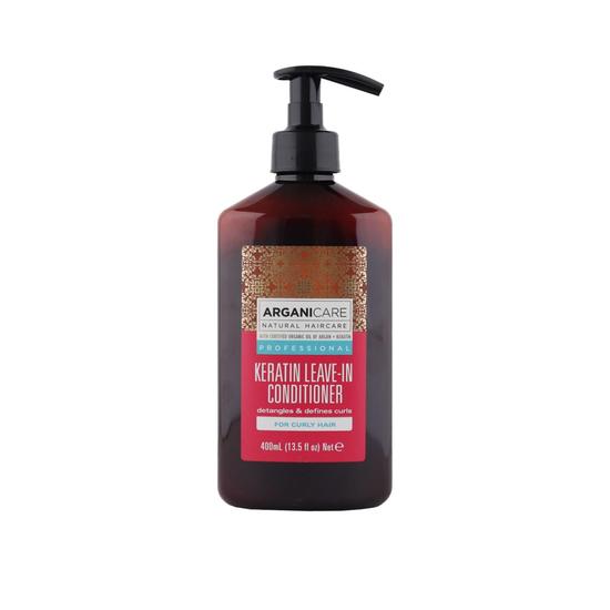 ARGANICARE Keratin Leave-in Conditioner For Curly Hair 400ml