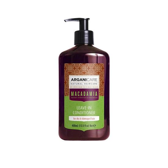 ARGANICARE Macadamia Leave-in Conditioner For Dry & Damaged Hair 400ml