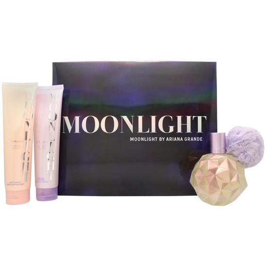 ARIANA GRANDE Moonlight Gift Set 100ml Eau De Parfum + 100ml Shower Gel + 100ml Body Lotion