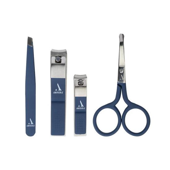 Aristocrat Men's Nail Care Set Clippers Scissors Tweezers