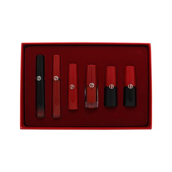 Armani Giorgio Armani Red Lip Collector's Limited Edition Gift Set Shade 400 6 Pieces