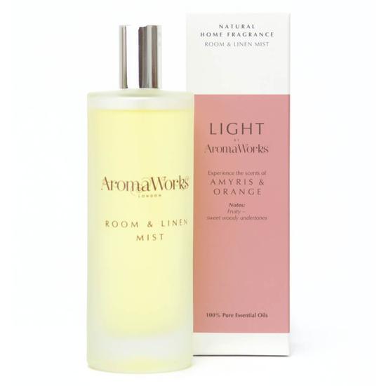 Aroma Works Light Range - Amyris & Orange Room Mist