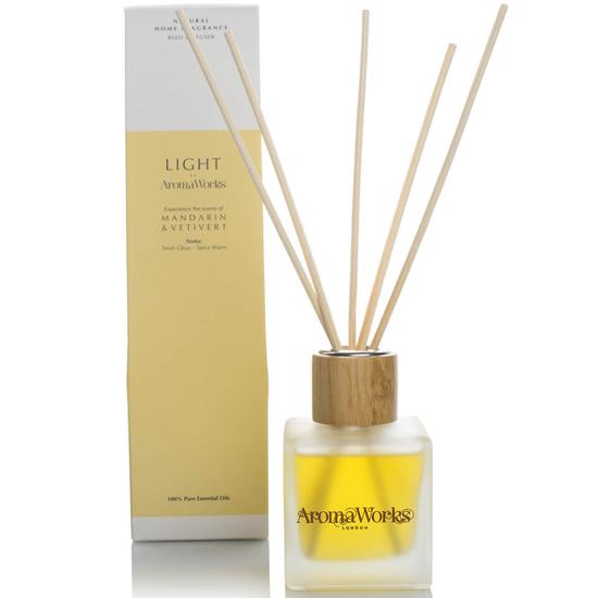 Aroma Works Light Range Reed Diffuser Mandarin & Vetivert