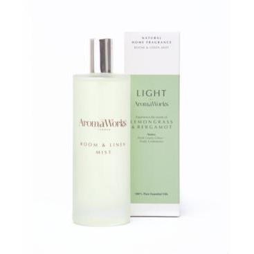 Aroma Works Light Range Room Mist Lemongrass & Bergamot Lemongrass & Bergamot