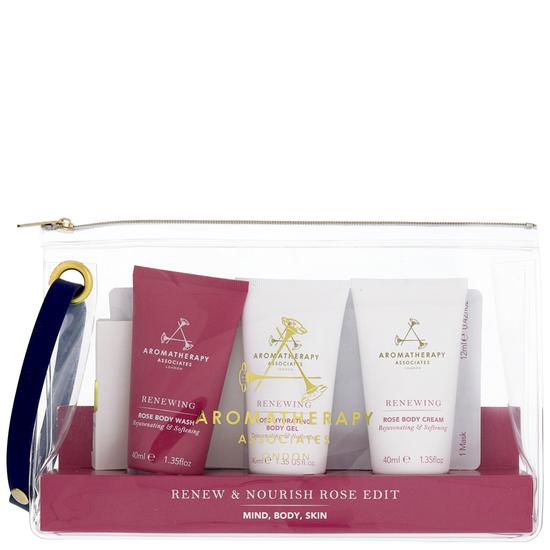 Aromatherapy Associates Renew & Nourish Rose Edit Gift Set