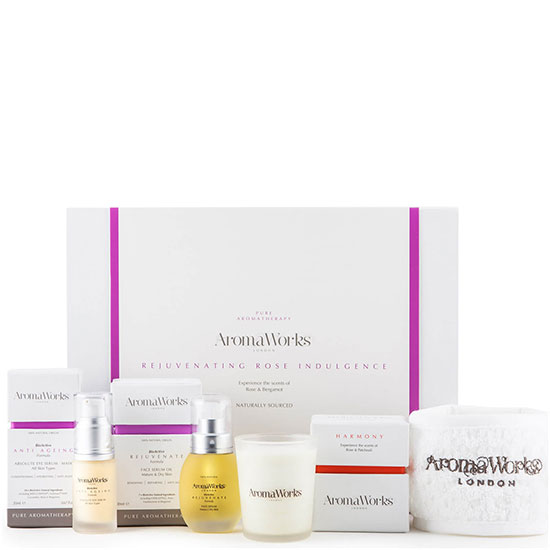 Aroma Works Rejuvenating Rose Indulgence Gift Set