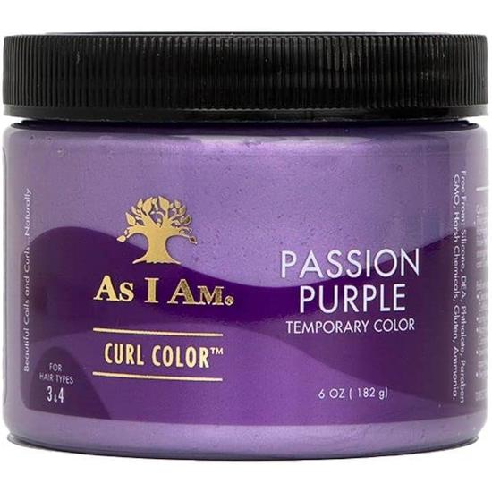 As I Am Curl Colour Passion Purple Temporary Colour