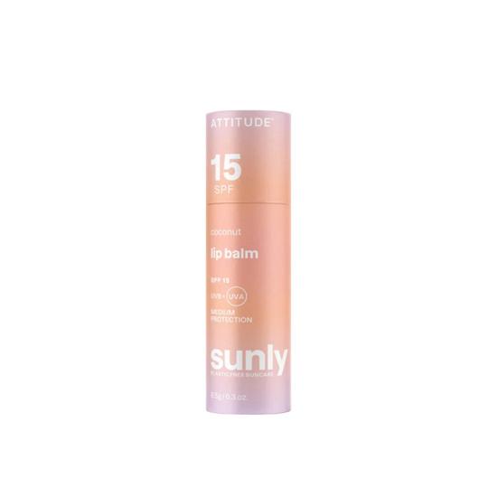 Attitude Sunly Lip Balm SPF 15 Coconut 8.5g