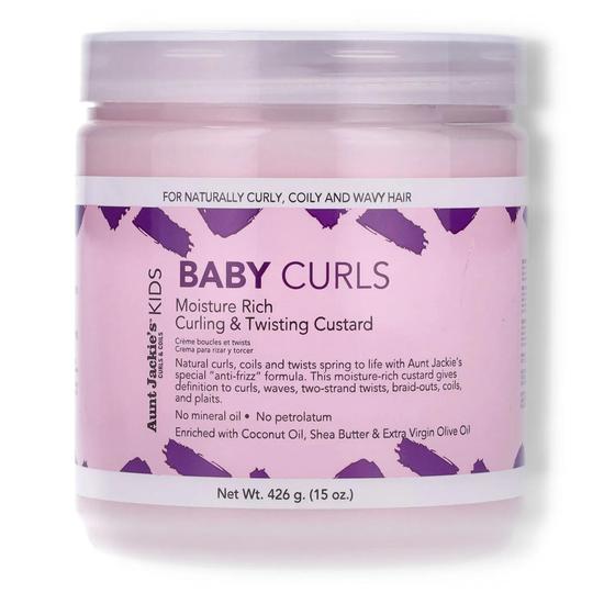 Aunt Jackie's Baby Girl Curls Curling & Twisting Custard 15oz