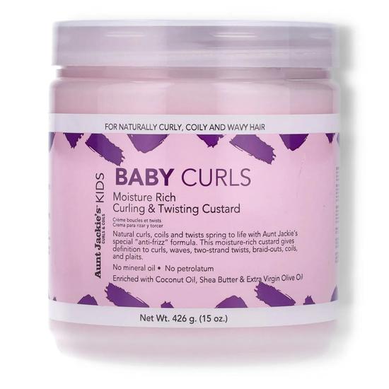 Aunt Jackie's Baby Girl Curls Curling & Twisting Custard 15oz