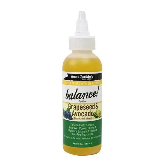 Aunt Jackie's Balance Grapeseed & Avocado 118ml