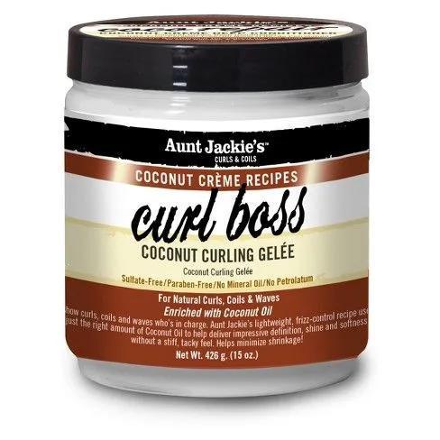 Aunt Jackie's Curl Boss Coconut Curling Gelee 15oz