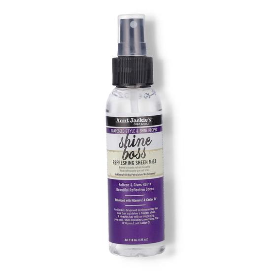 Aunt Jackie's Grapeseed Shine Boss Refreshing Sheen Mist 4oz