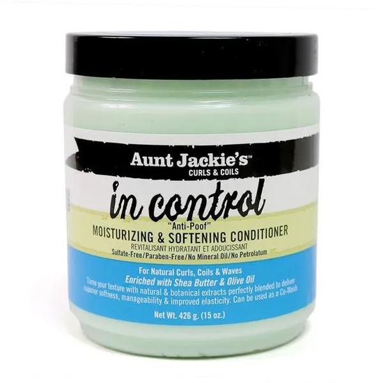 Aunt Jackie's In Control Anti-Poof Moisturising & Softening Conditioner 15oz