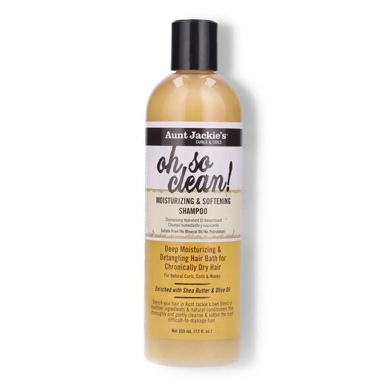 Aunt Jackie's Oh So Clean Moisturising & Softening Shampoo 12oz