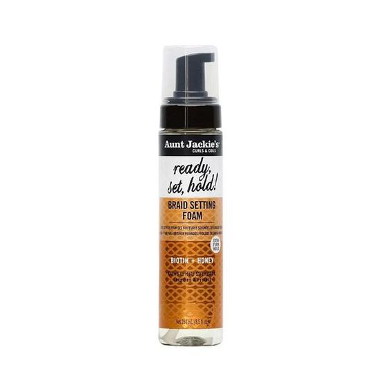 Aunt Jackie's Ready Set Hold Braid Setting Foam Biotin & Honey