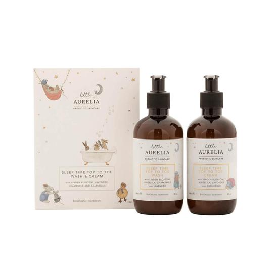 Aurelia London Sleep Time Top To Toe Wash & Cream Set