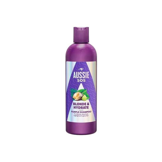 Aussie SOS Blonde & Hydrate Purple Shampoo 300ml