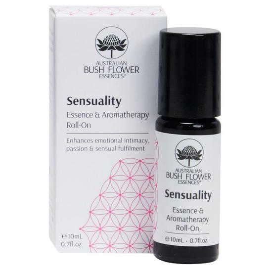 Australian Bush Flower Essences Sensuality Essence & Aromatherapy Roll-On 10ml