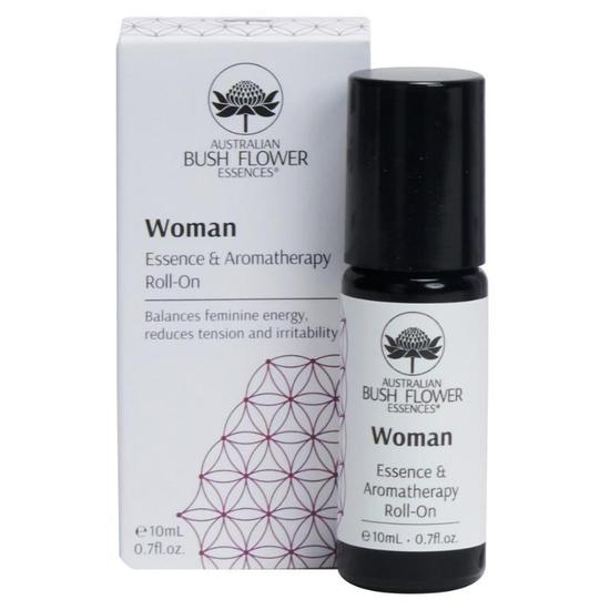 Australian Bush Flower Essences Woman Essence & Aromatherapy Roll-On 10ml